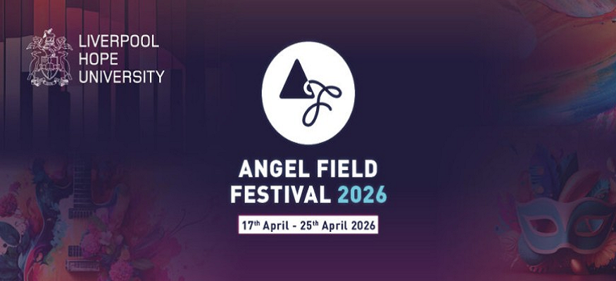 A promotional banner for the Angel Field festival